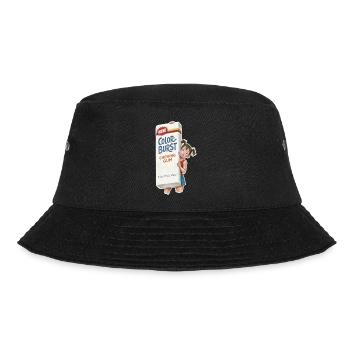 Retro Chewing Gum - Bucket Hat - black - Front - Lela (165cm)