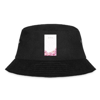 Bouquet de fleurs aquarelles roses - Bob - noir - Devant - Lela (165cm)