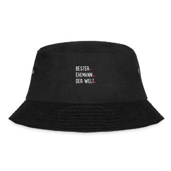 Ehemann - Bucket Hat - Schwarz - Vorne - Lela (165cm)