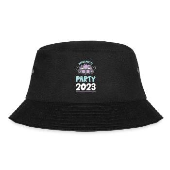 Bachelorette Party 2023 Junggesellin - Bucket Hat - Schwarz - Vorne - Lela (165cm)