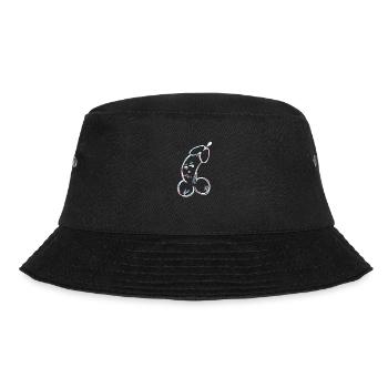 Penis Fruchtbar Fruchtbarkeit - Bucket Hat - Schwarz - Vorne - Lela (165cm)