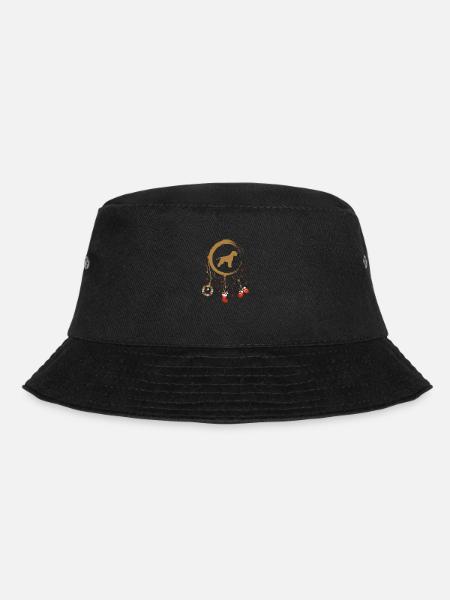 Schnauzer Weihnachten Weihnachtstraumfänger - Bucket Hat - Schwarz