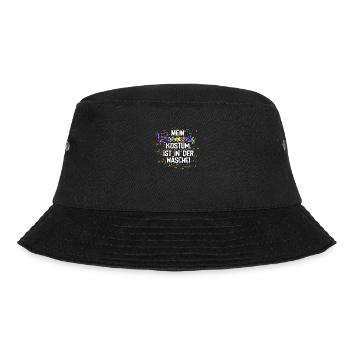 Mein Kostüm ist in der Wäsche - Bucket Hat - Schwarz - Vorne - Lela (165cm)