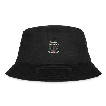 Ocean Shark Jiu Jitsu | BrazilianJiuJitsu - Bucket Hat - Schwarz - Vorne - Lela (165cm)