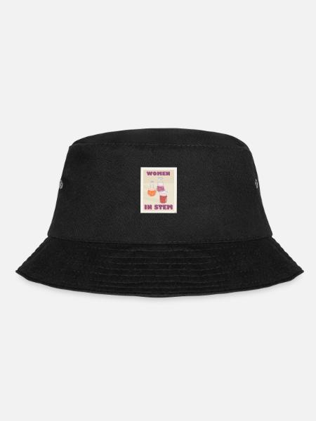 Women in STEM - Bucket Hat - black