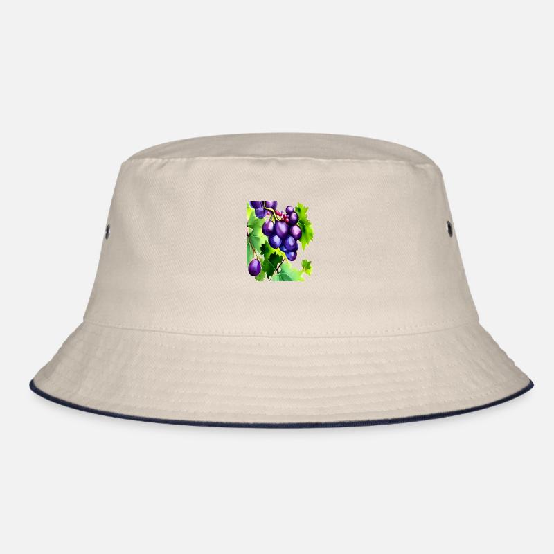 Grapes on a Vine Bucket Hat