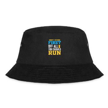 Lustiges Politisches Debattieren Für - Bucket Hat - Schwarz - Vorne - Lela (165cm)