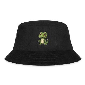 Alligator Halloween Bande dessinée drôle - Bob - noir - Devant - Lela (165cm)