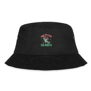 Egg-cellent Egg Hunter - Bucket Hat - black - Front - Lela (165cm)