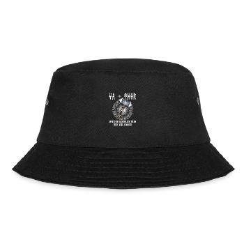 Va Thor Va-Thor Cooler Papa Vater Vatertag Papatag - Bucket Hat - Schwarz - Vorne - Lela (165cm)