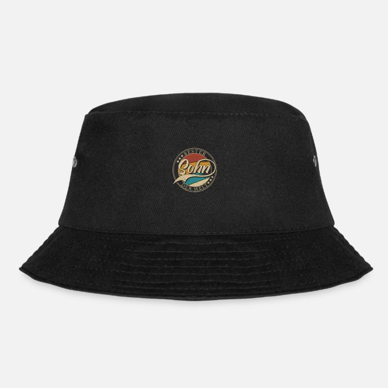 Bester Sohn der welt Partnerlook Vater + Sohn - Bucket Hat - Schwarz
