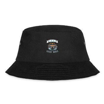 Chai Latte Tee trinken Teetrinker - Bucket Hat - Schwarz - Vorne - Lela (165cm)