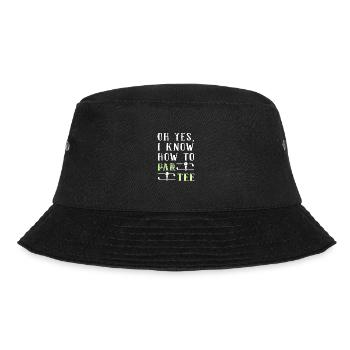 Golf Golfers Golfers - Bucket Hat - black - Front - Lela (165cm)