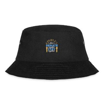 Debating Debate Arguing - Bucket Hat - black - Front - Lela (165cm)