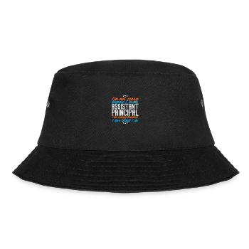 Deputy Headmaster School - Bucket Hat - black - Front - Lela (165cm)