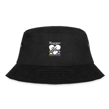 Mental Health Mentale Gesundheit - Bucket Hat - Schwarz - Vorne - Lela (165cm)