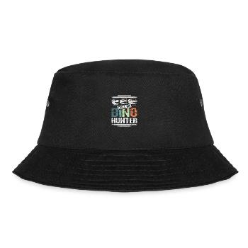 Paleontologist call me dino hunter - Bucket Hat - Schwarz - Vorne - Lela (165cm)