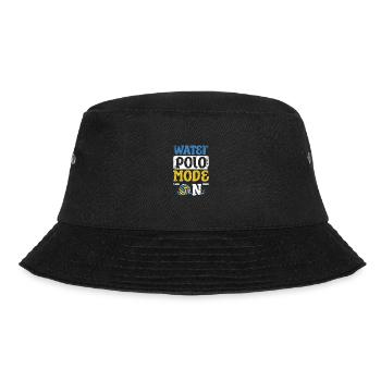 Sports Water Polo mode on - Bucket Hat - Schwarz - Vorne - Lela (165cm)