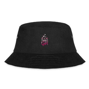 For the daughter Daddys girl, little Butterfly - Bucket Hat - black - Front - Lela (165cm)
