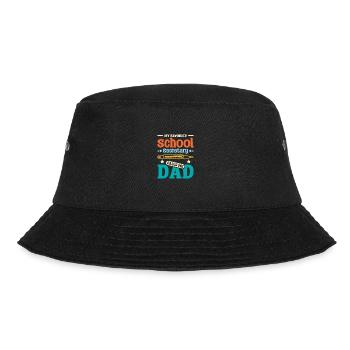 My favorite School secretary calls me dad - Bucket Hat - black - Front - Lela (165cm)