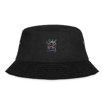 Girl School secretary - Bucket Hat - black - Front - Lela (165cm)
