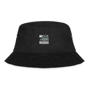Hunting no guns needed Falconer - Bucket Hat - black - Front - Lela (165cm)