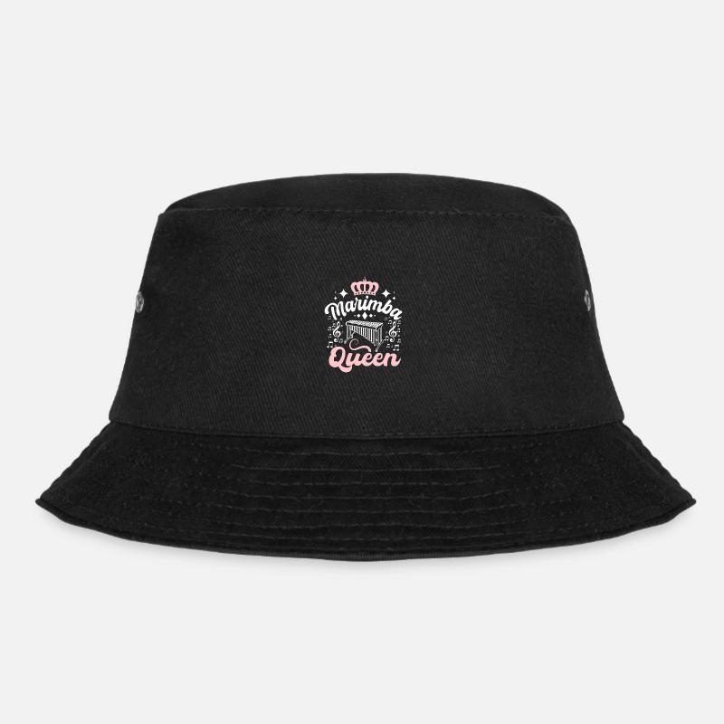 Marimba queen - Bucket Hat - Schwarz