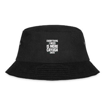 Cayuga Duck Enclosure Stuffed Animal Toys Cayuga - Bucket Hat - Schwarz - Vorne - Lela (165cm)