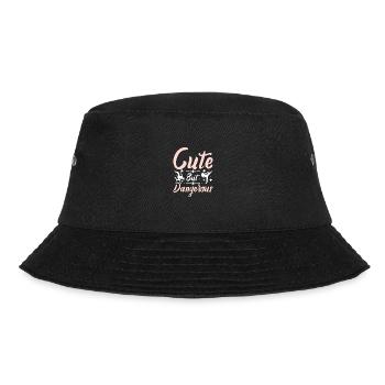 Capoeira girl cute but - Bucket Hat - black - Front - Lela (165cm)