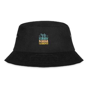 Rétro Vintage Krav maga légende - Bob - noir - Devant - Lela (165cm)