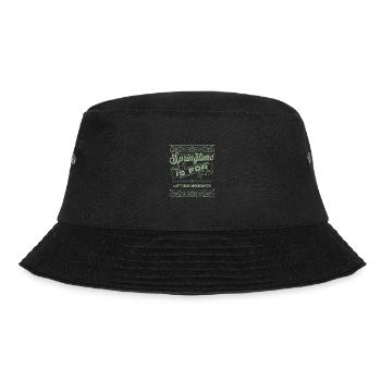 Springtime Is For Lifting Weights Fitness - Bucket Hat - black - Front - Lela (165cm)