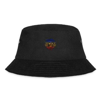Moldawien - Bucket Hat - Schwarz - Vorne - Lela (165cm)