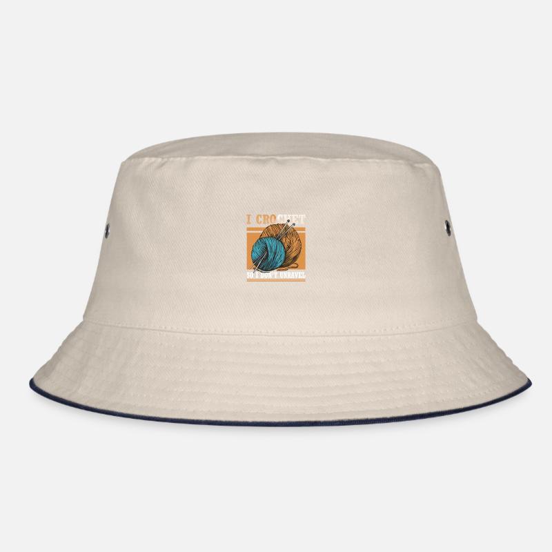 Gift - knitting crochet sewing wool Bucket Hat