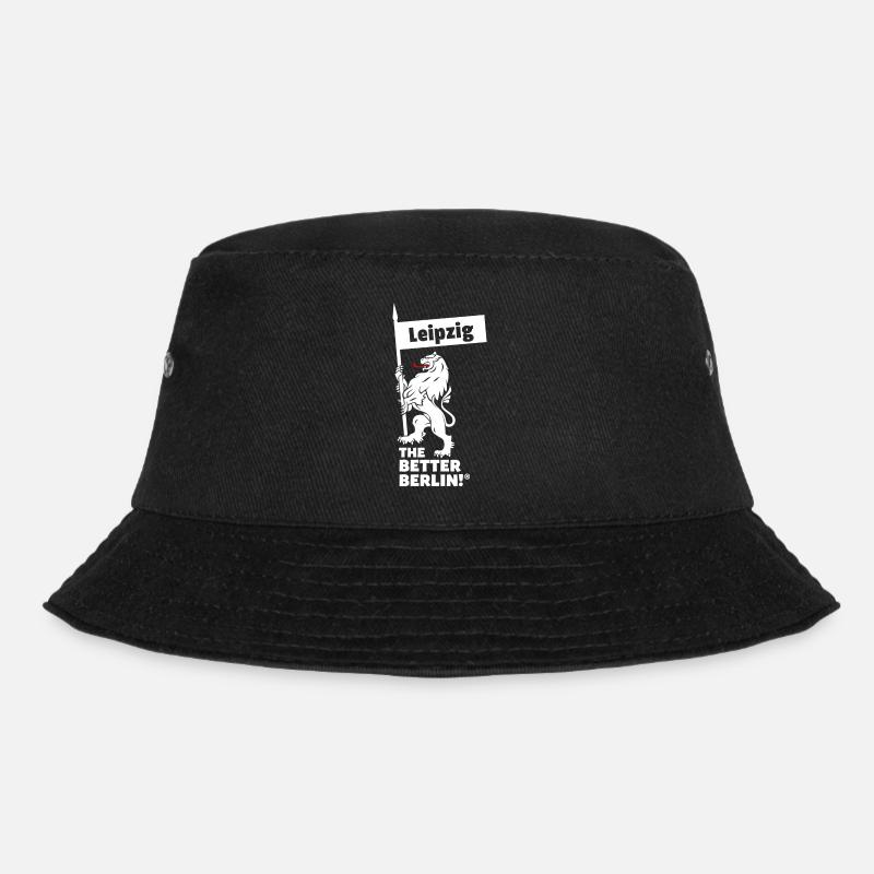 Leipzig the better Berlin - Bucket Hat - Schwarz