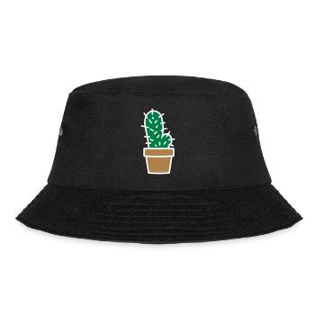 Cactus cactus penis - Bucket Hat - black - Front - Lela (165cm)