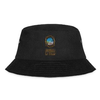 Andorra La Vella City Skyline Home Love Mountains - Bucket Hat - black - Front - Lela (165cm)