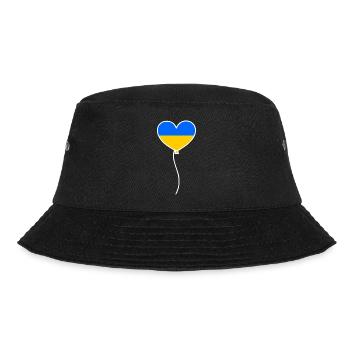 Ukraine - Bucket Hat - Schwarz - Vorne - Lela (165cm)