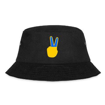 Ukraine - Bucket Hat - Schwarz - Vorne - Lela (165cm)