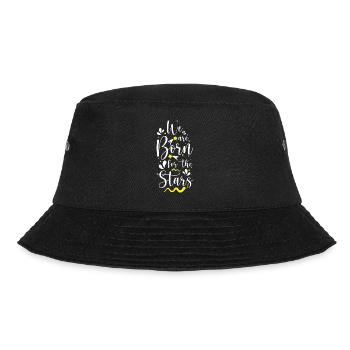 Stern Wunsch Teleskop Astronaut - Bucket Hat - Schwarz - Vorne - Lela (165cm)