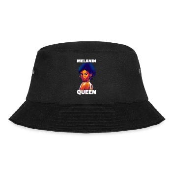 Melanin Queen Pride Roots Gift - Bucket Hat - black - Front - Lela (165cm)