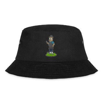 Goat Hairdresser Scissors - Bucket Hat - black - Front - Lela (165cm)