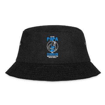 Schweißer Papa Schweißen Geschenk - Bucket Hat - Schwarz - Vorne - Lela (165cm)