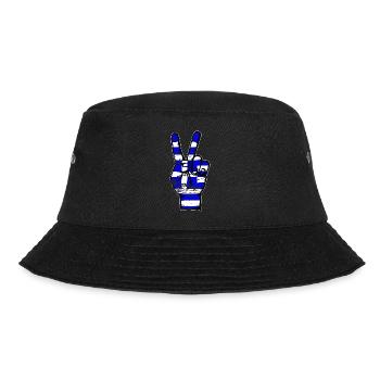 Grèce Drapeau Paix Victoire Symbole utilisé - Bob - noir - Devant - Lela (165cm)