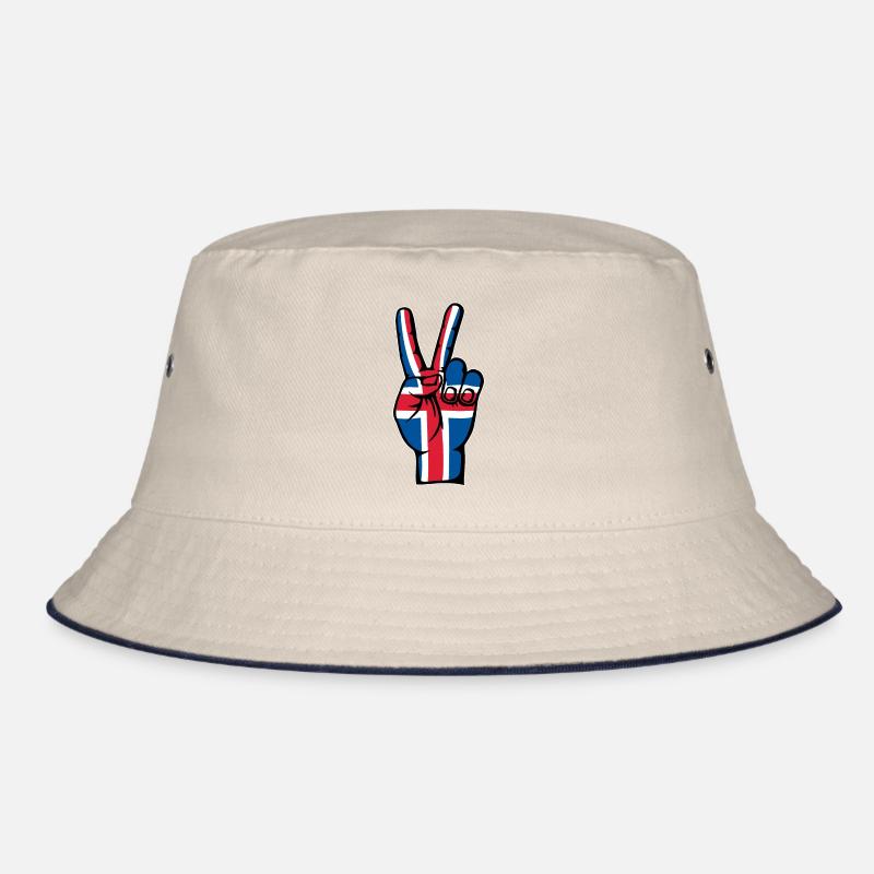 Drapeau de l’Islande Symbole de la Victoire De La Paix Bob