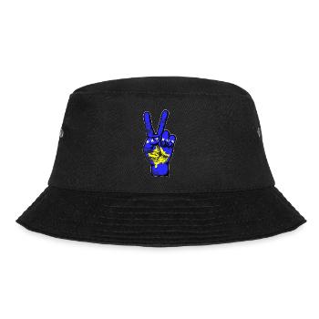 Symbole de victoire de la paix du drapeau du Kosovo utilisé - Bob - noir - Devant - Lela (165cm)