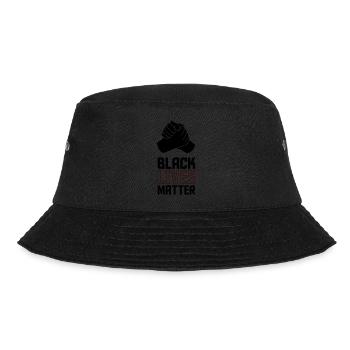 hands black lives matter - Bucket Hat - Schwarz - Vorne - Lela (165cm)