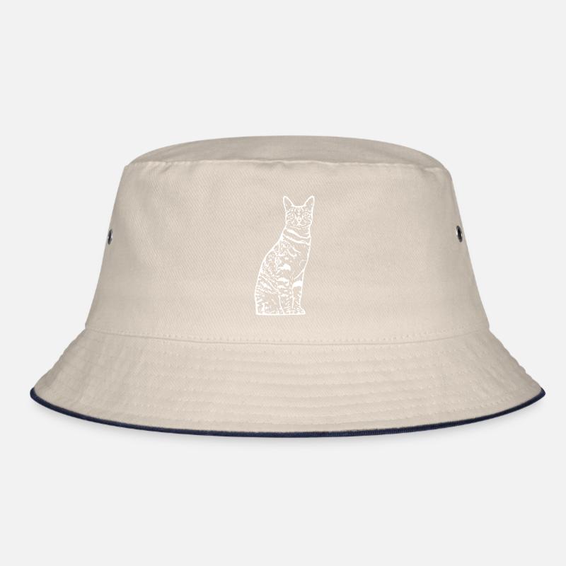 Chat White Silhouette Cadeau Cat Lover Bob