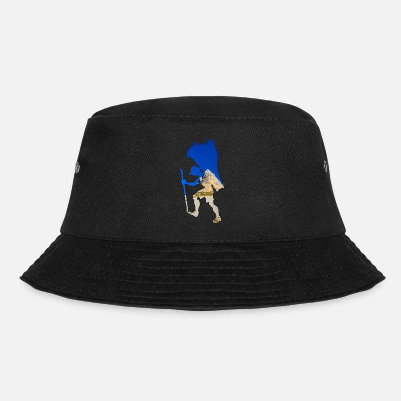 Bergsteiger - Bucket Hat - Schwarz
