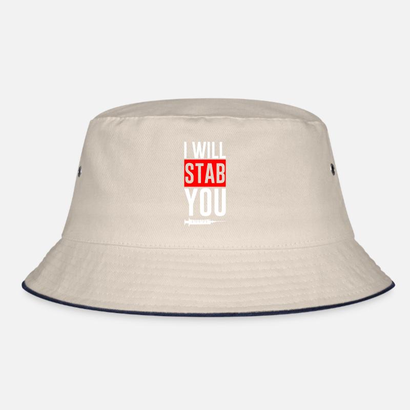 I Will Stab You 2 Bucket Hat