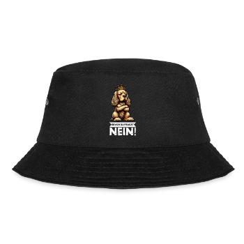 Before you ask: Cocker Spaniel Cocker Dog - Bucket Hat - black - Front - Lela (165cm)
